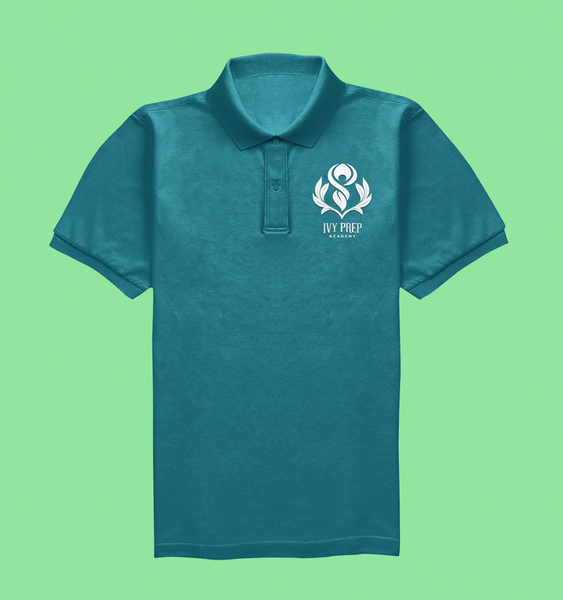 Ivy Prep Academy: Short Sleeve Polos (Teal) K-4th Grade